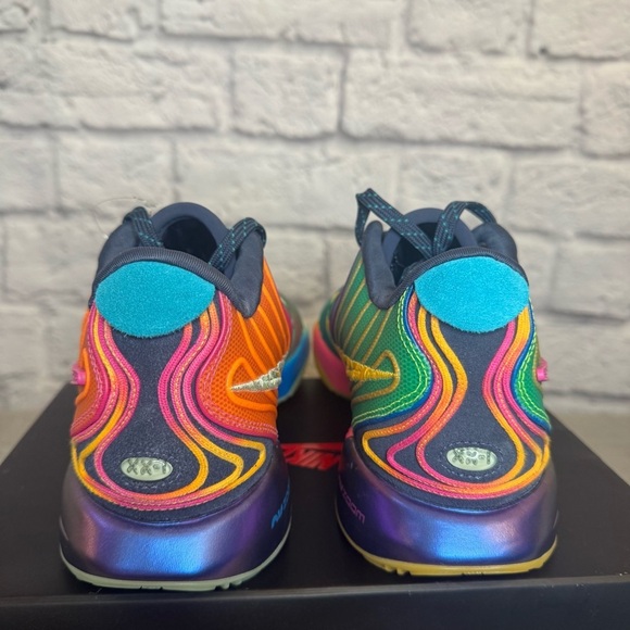 NIKE LEBRON XXI Basketball Shoes Multicolor Sneakers HF5353-400 Size US 10.5 - Picture 4 of 6
